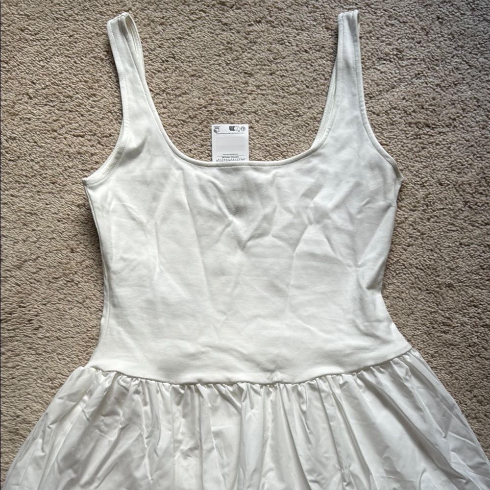 Mango white a-line Dress - Picture 6 of 6